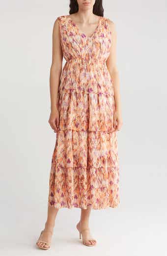 WISHLIST Sleeveless Tiered Maxi Sundress