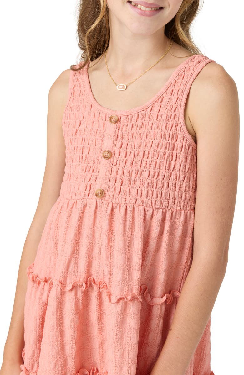 O'Neill Kids' Teffie Tiered Sleeveless Sundress, Alternate, color, 