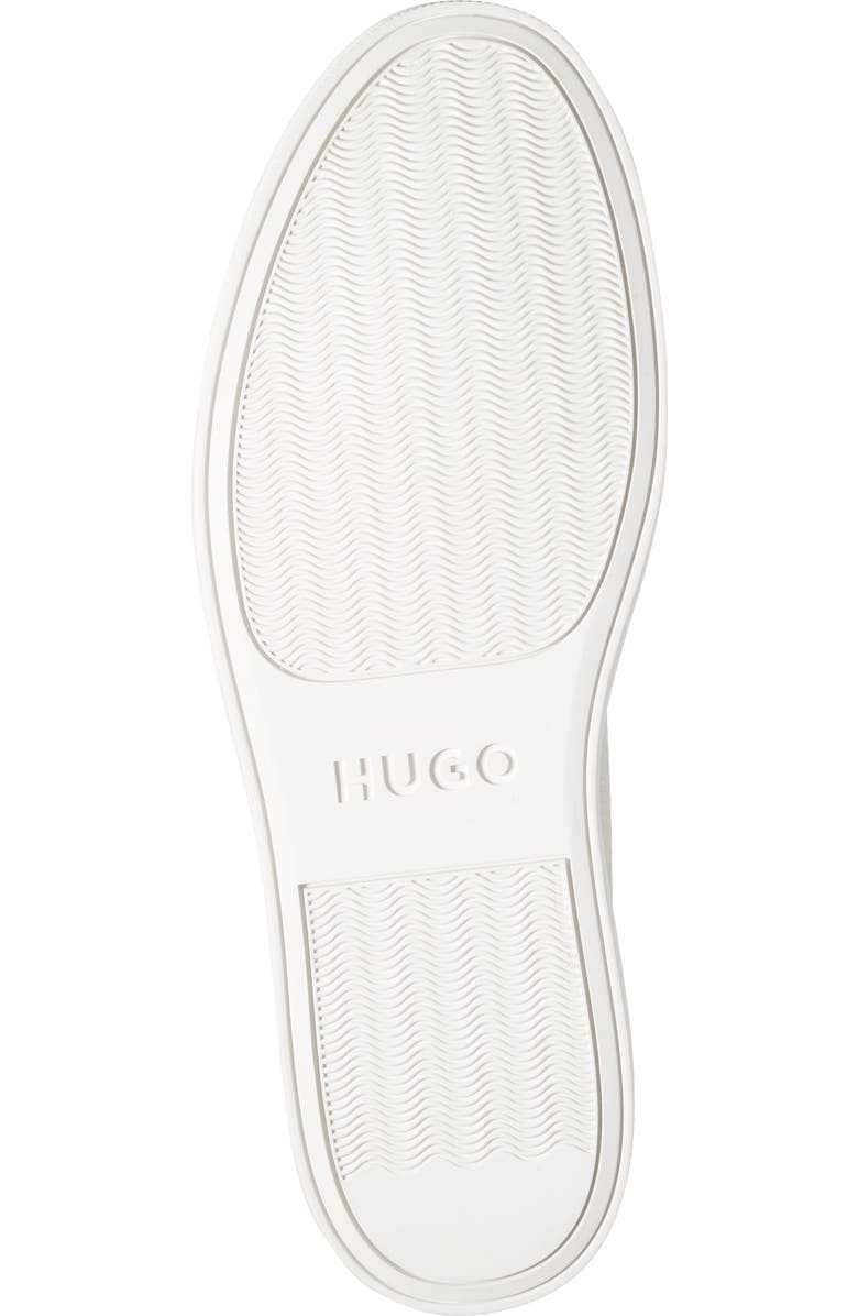 BOSS Morrie Tennis Sneaker, Alternate, color, Open White