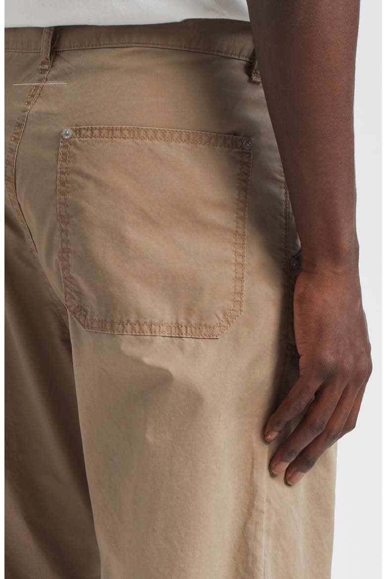 Five-Pocket Cotton Straight Leg Pants, Alternate, color, DUNE
