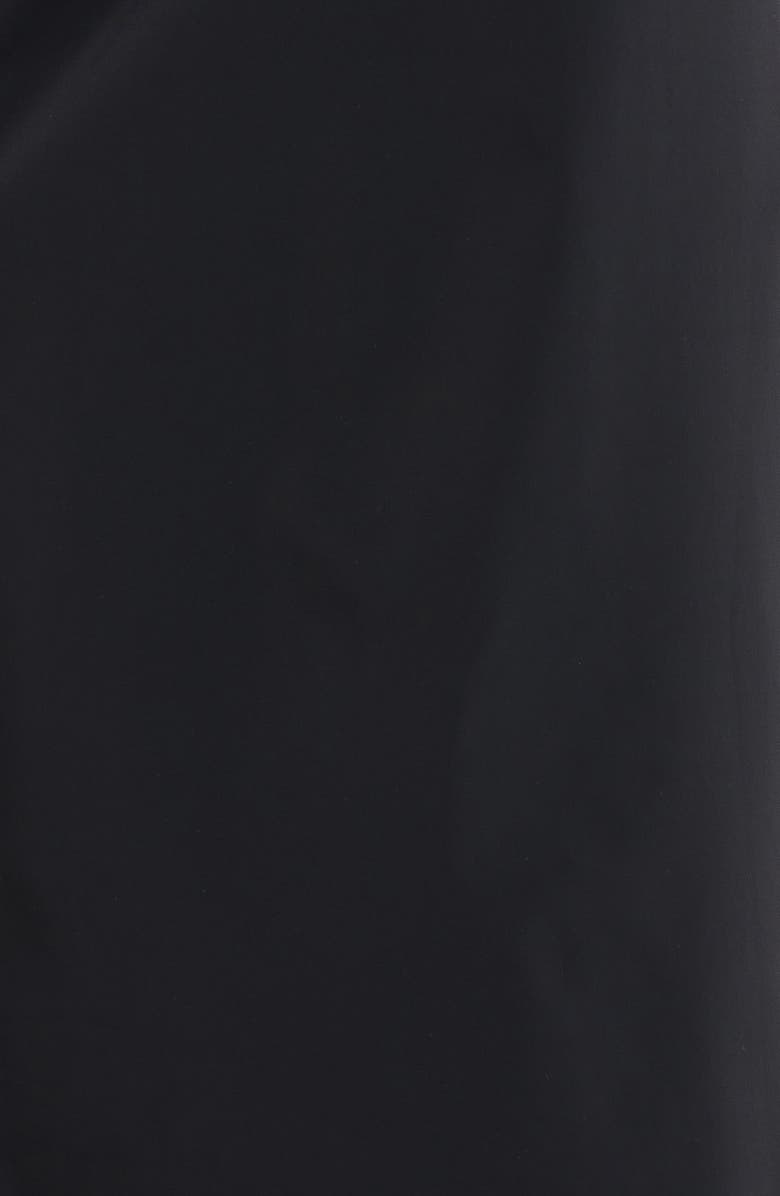 Zella Journey Water Resistant Raincoat, Alternate, color, Black