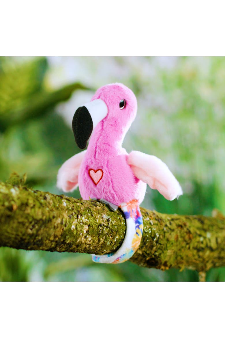 Toucan and Flamingo Interactive Plush Toy, Alternate, color, Multicolored