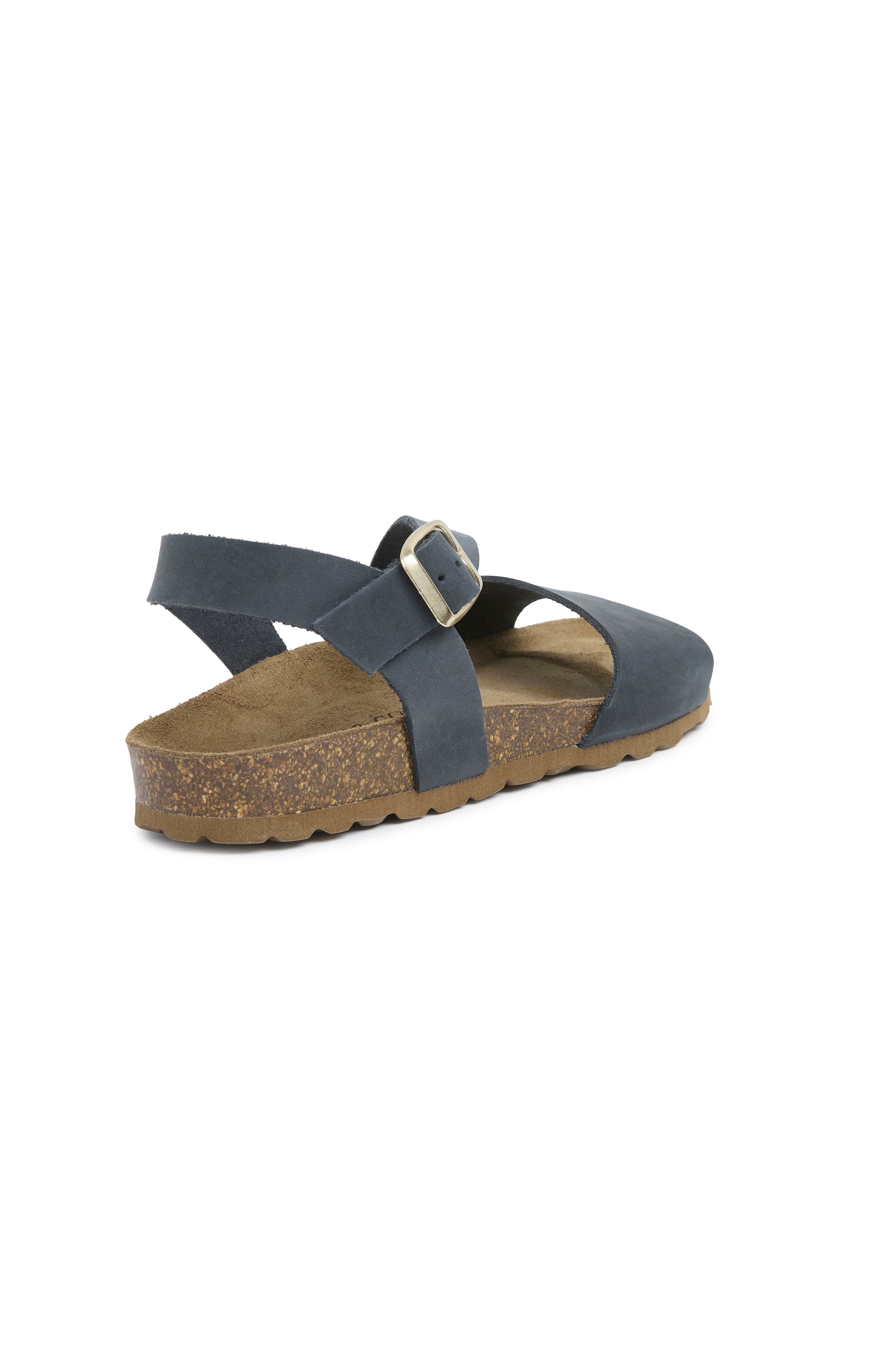 Celtic & Co. Aysmetric Strap Sandal, Alternate, color, Navy
