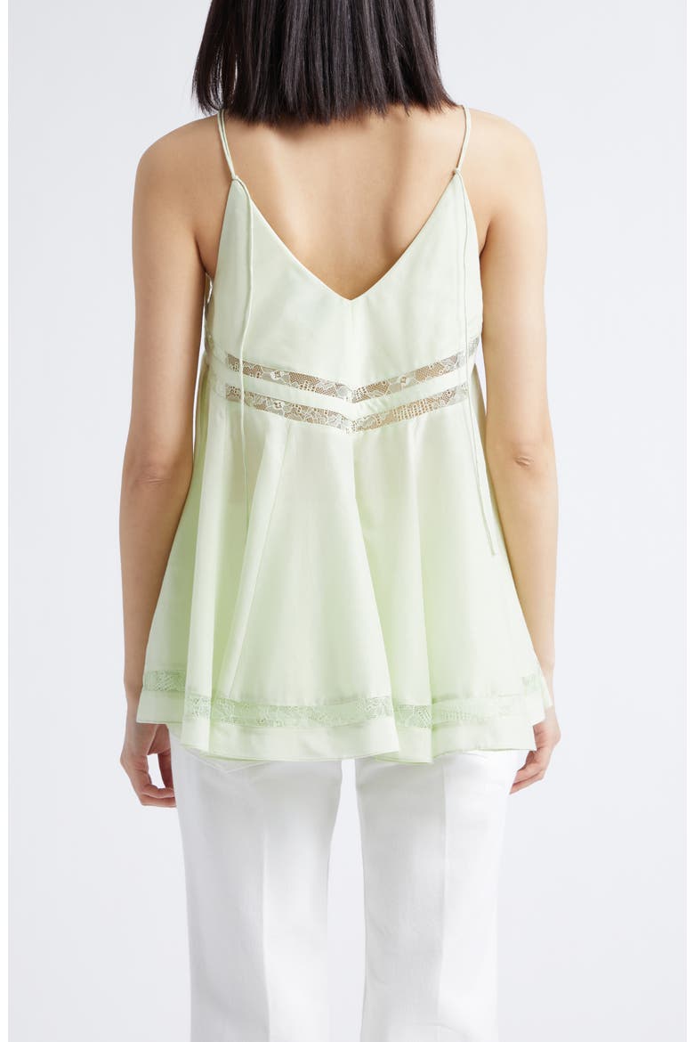 Voile Flounce Top, Alternate, color, SAGE