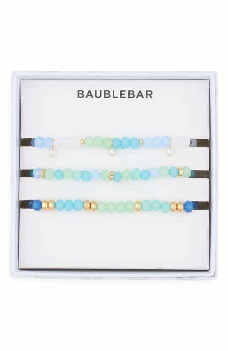 BaubleBar Just Keep Beading Set of 3 Assorted Stretch Bracelets