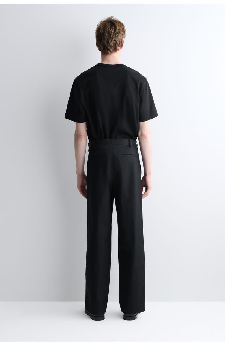 COS Cotton Wide-Leg Pants, Alternate, color, Oxford