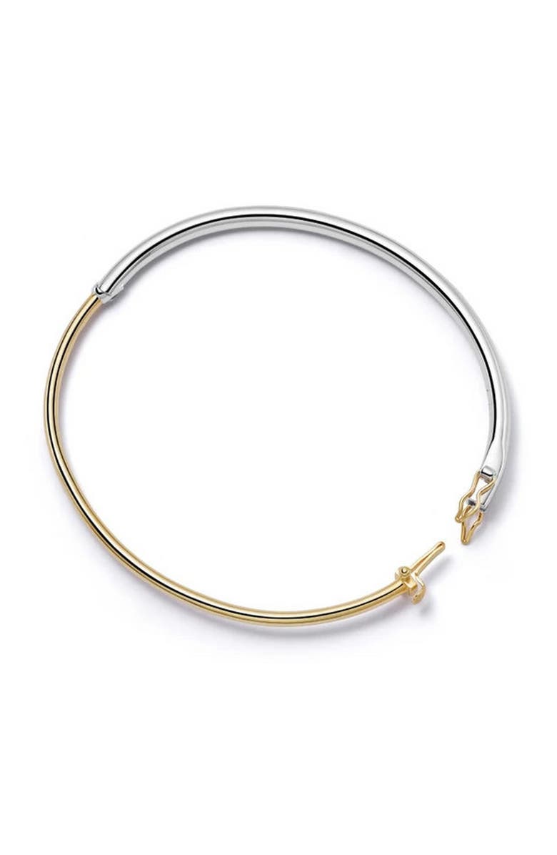 Astley Clarke Gold & Silver Aurora Bangle, Alternate, color, Gold And Silver
