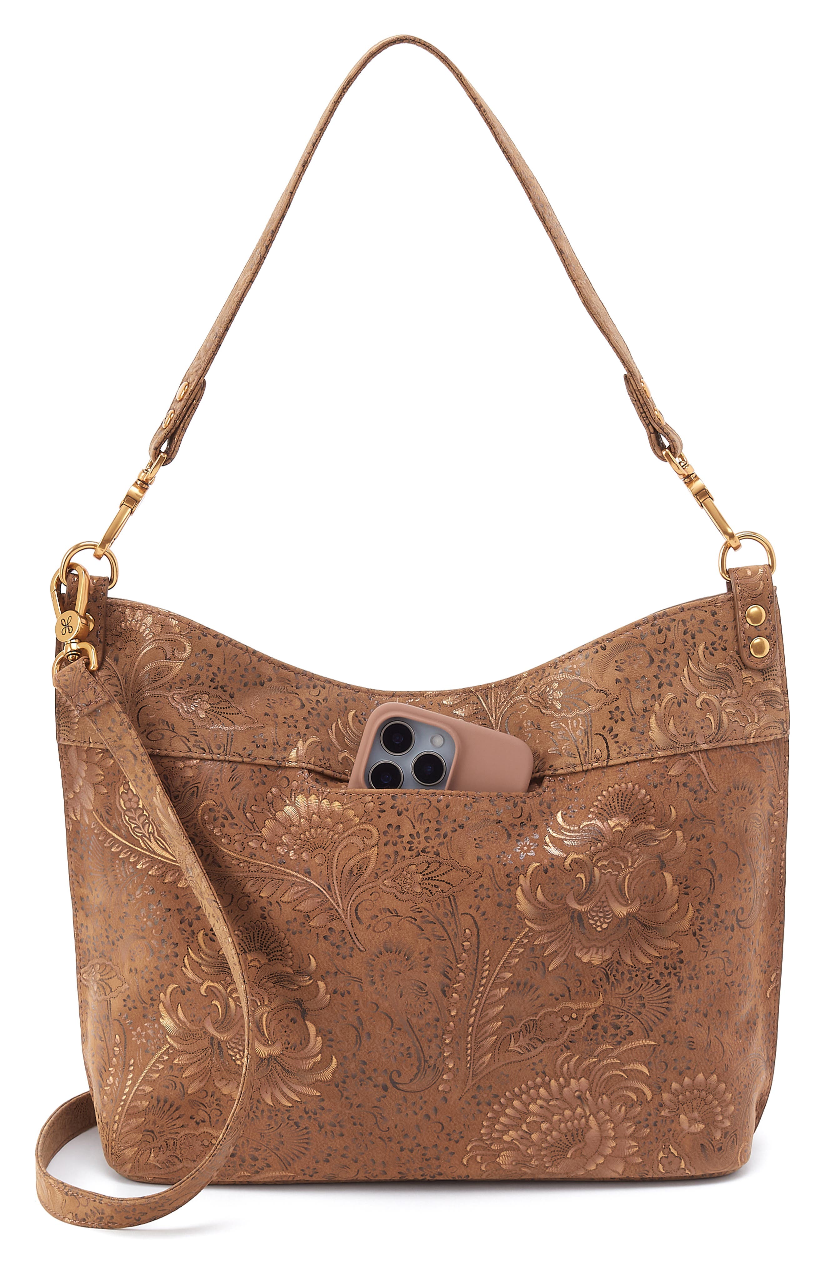 Pier Leather Shoulder Bag, Alternate, color, MINK FOLKLORE