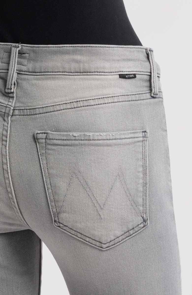 MOTHER The Rascal Frayed Ankle Slim Jeans, Alternate, color, Noted