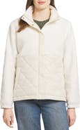 Lands' End Mixed Media Fleece Jacket