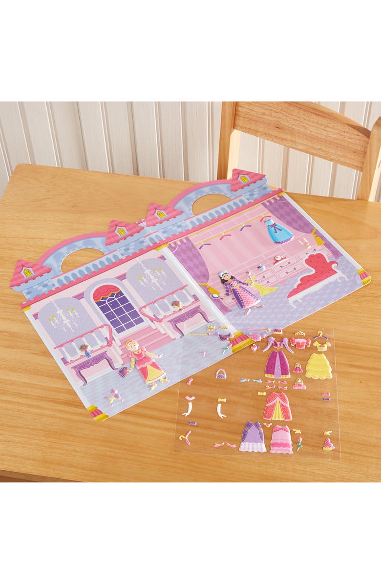 Melissa & Doug Reusable Puffy Sticker Playset, Alternate, color, Multicolored