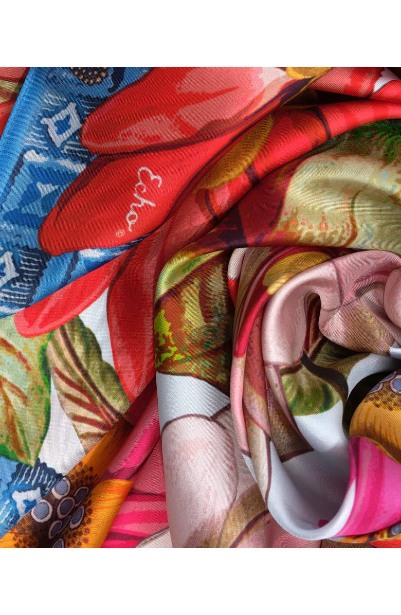 Echo Tropical Floral Square, Alternate, color,