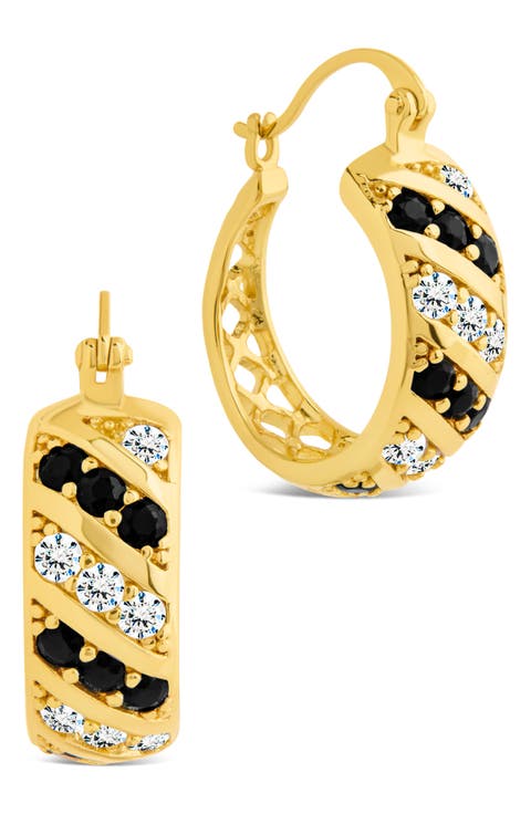 Spiral Hoop Earrings