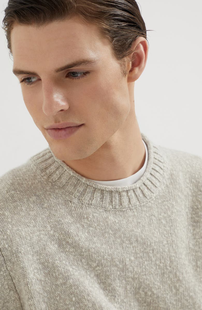 Brunello Cucinelli Knop yarn sweater, Alternate, color, 