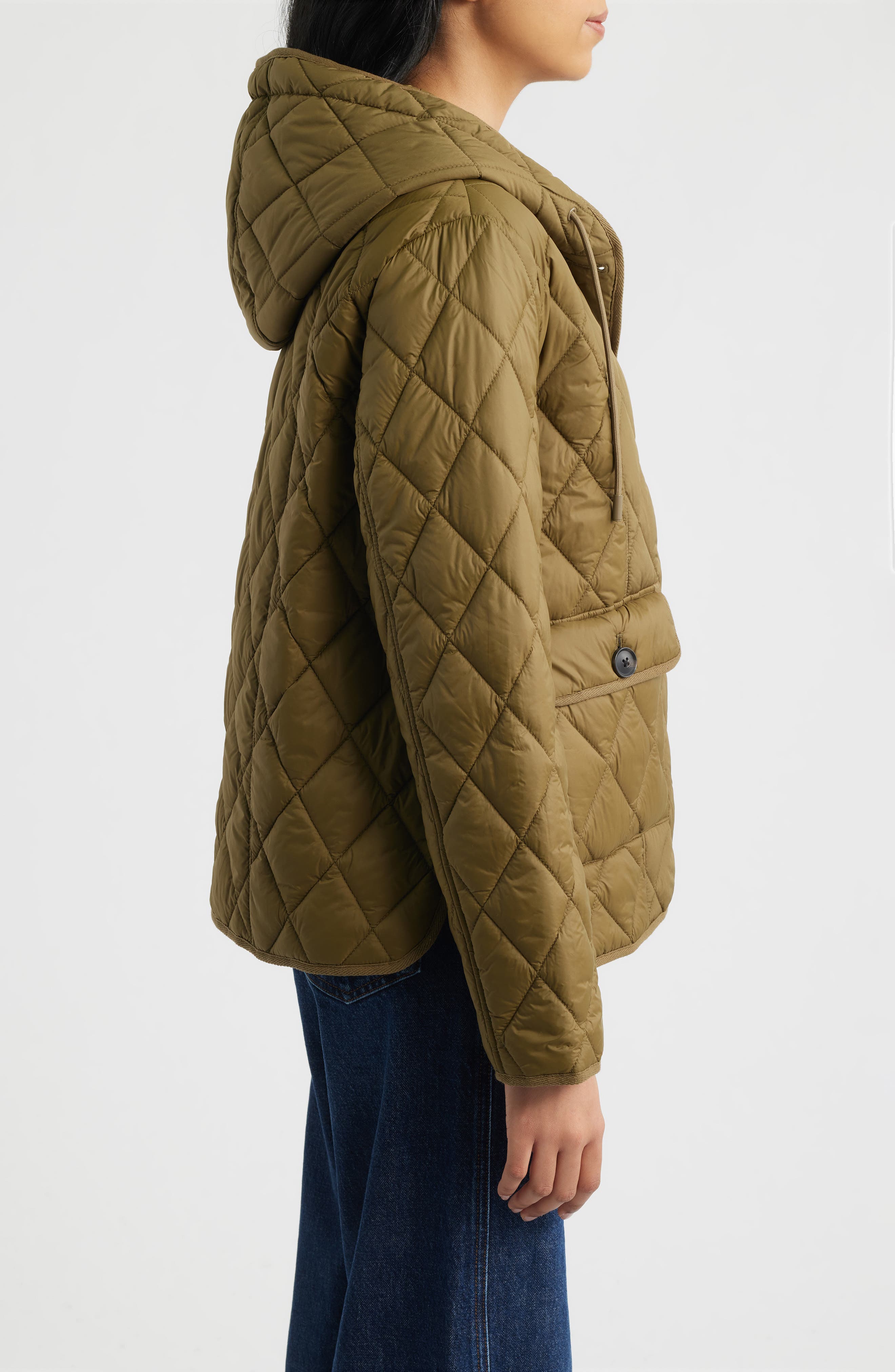 Женские куртки Bernardo Diamond Quilted Hooded Liner Jacket — фото 3