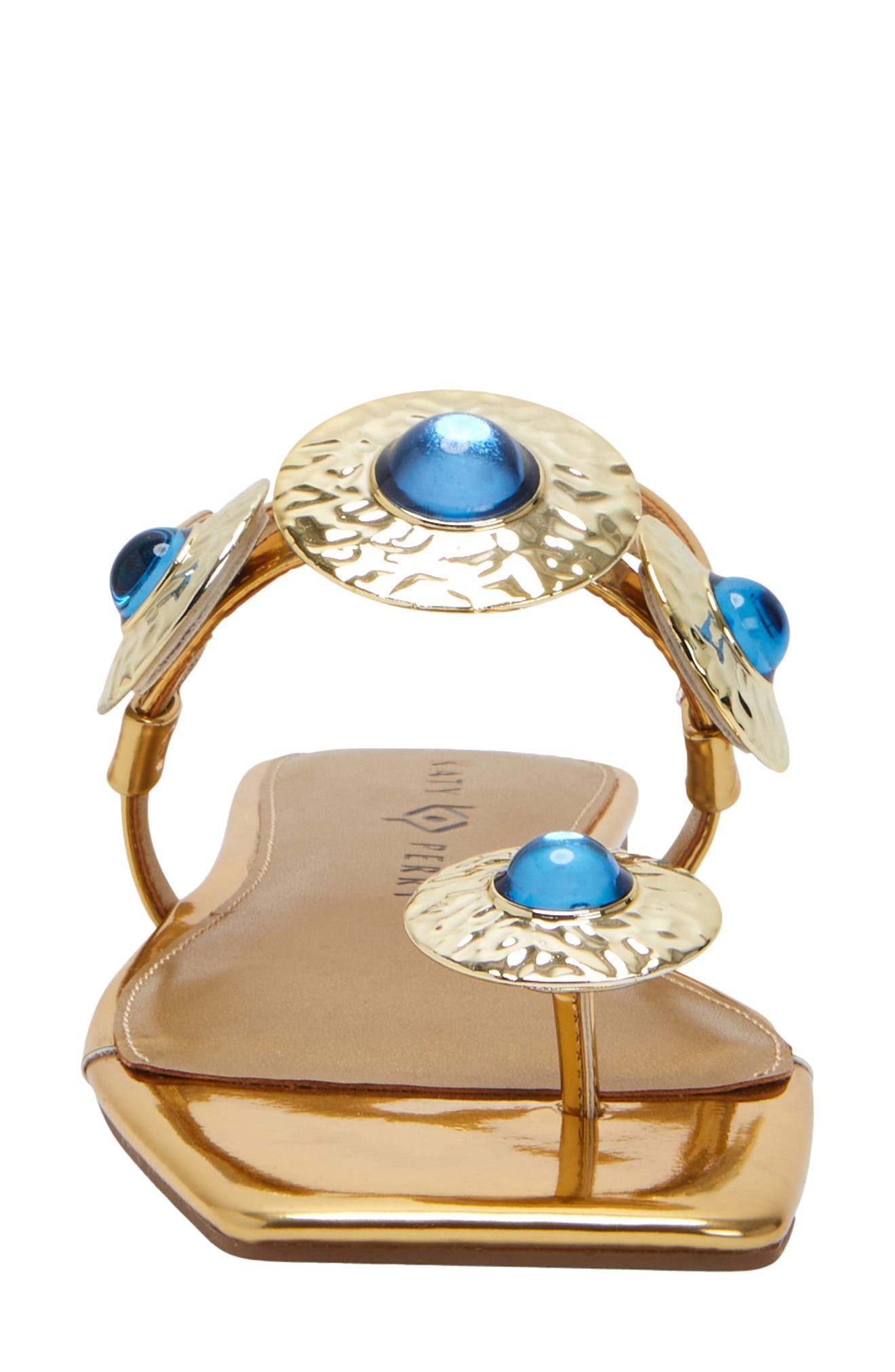 The Camie Stone Slingback Sandal, Alternate, color, GOLD