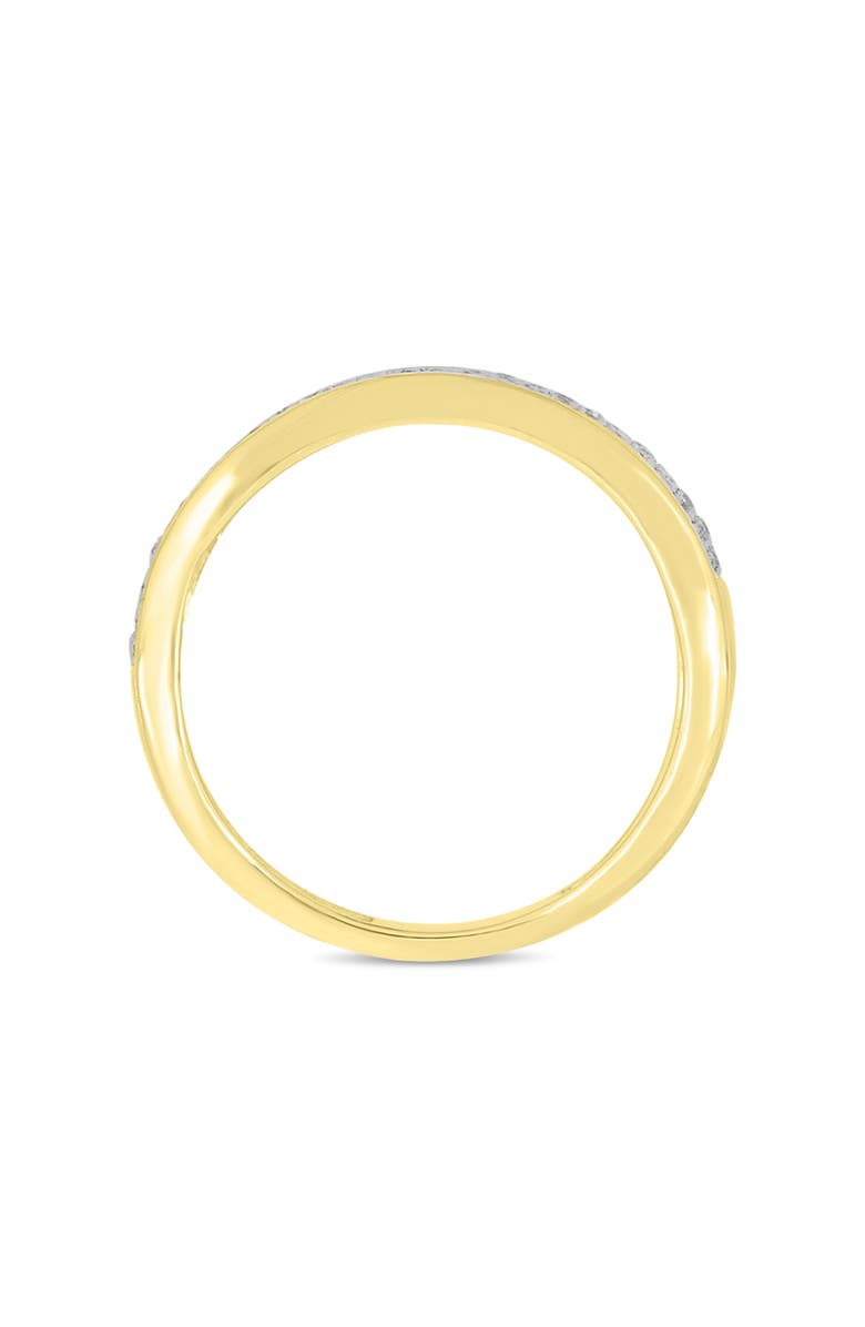 LuvMyJewelry Tessera 10K Gold Pavé Diamond Band Ring, Alternate, color, 10K Yellow Gold