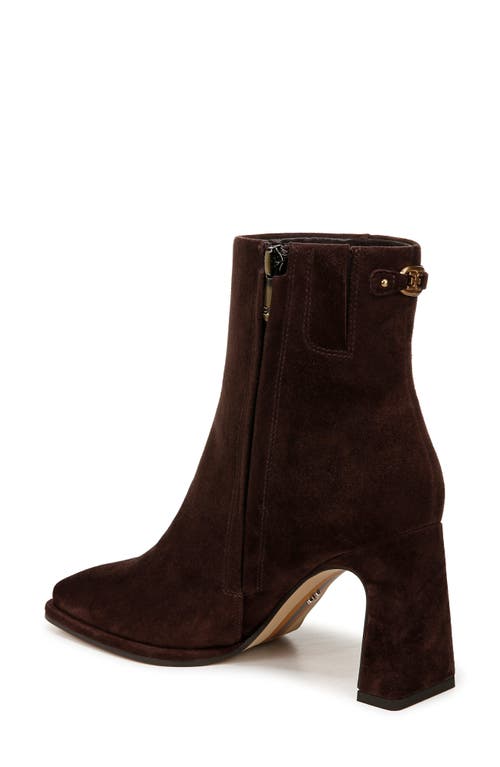 Sam Edelman Irie Ankle Bootie Chocolate In Cafe Noir