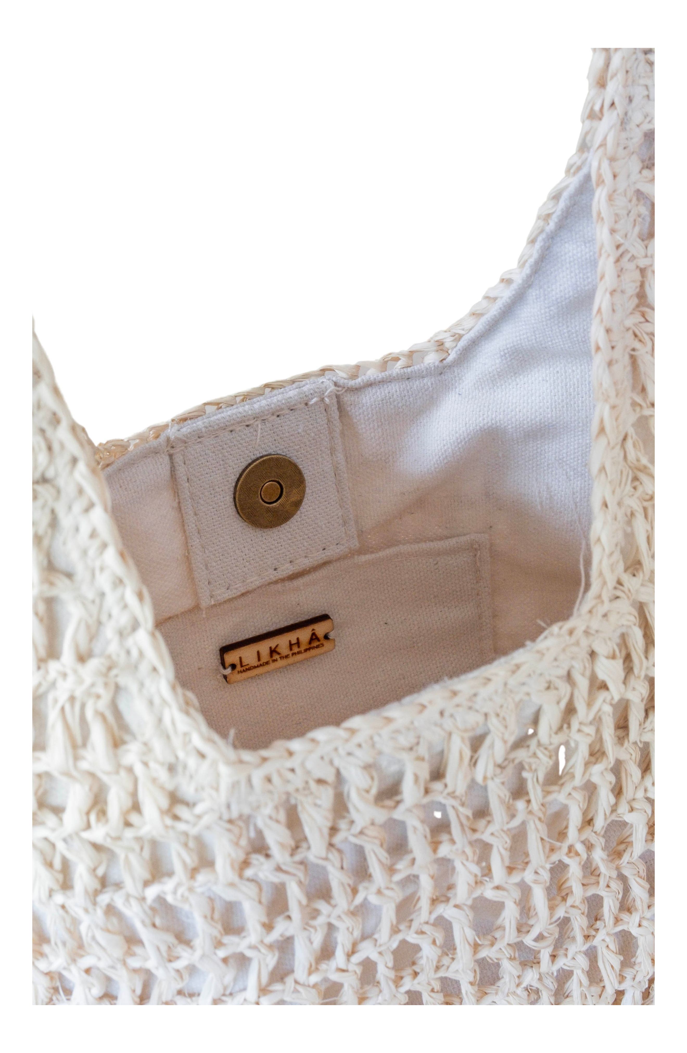 LIKHA Raffia Hobo Bag, Alternate, color, 