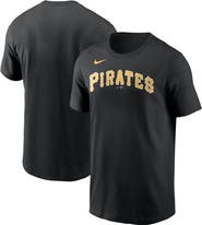 Nike Men's Nike Black Pittsburgh Pirates Team Wordmark T-Shirt