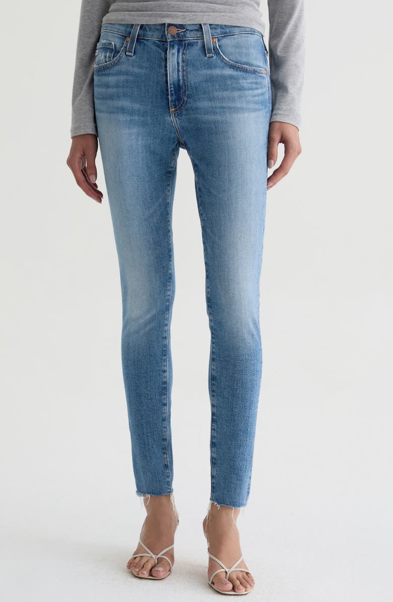 AG Farrah Skinny Ankle Jeans, Main, color, American West