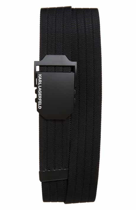 KARL LAGERFELD PARIS Webbed Belt