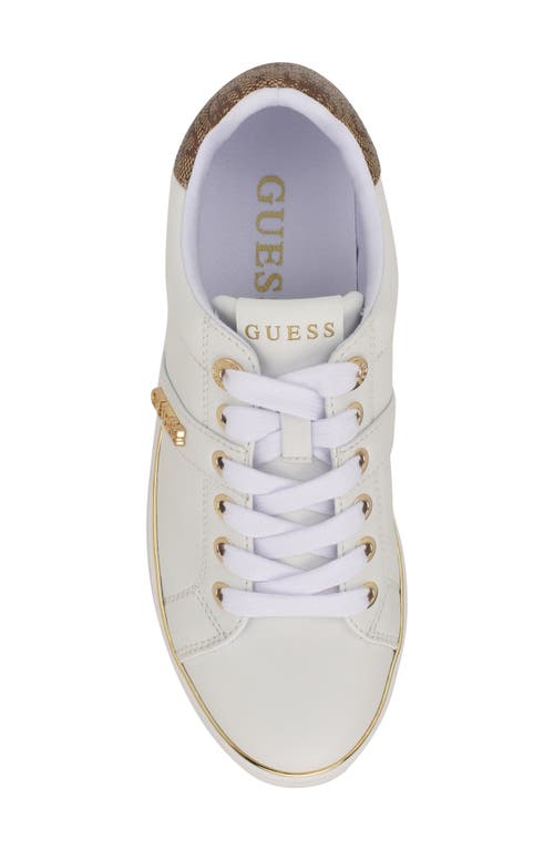 Guess Britz Sneaker In White