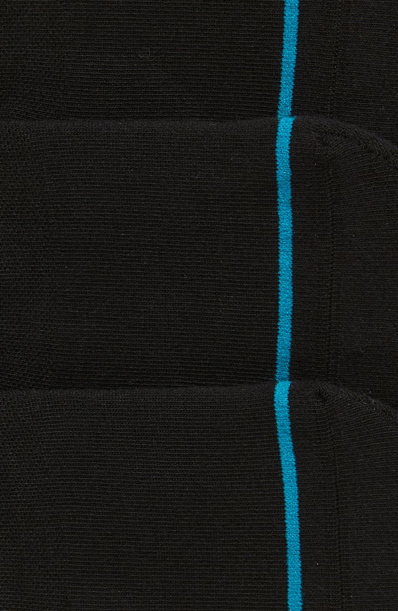 Stance Icon 3-Pack No-Show Liner Socks, Alternate, color, Black