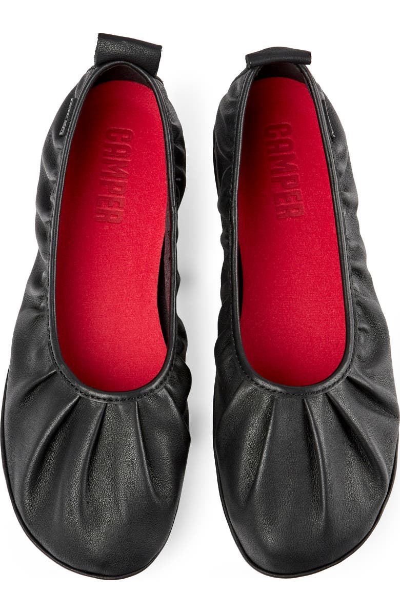 Camper Right Nina Flat, Alternate, color, Black