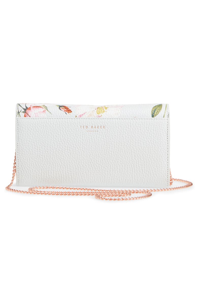 Ted Baker London Leather Wallet on a Chain, Alternate, color,