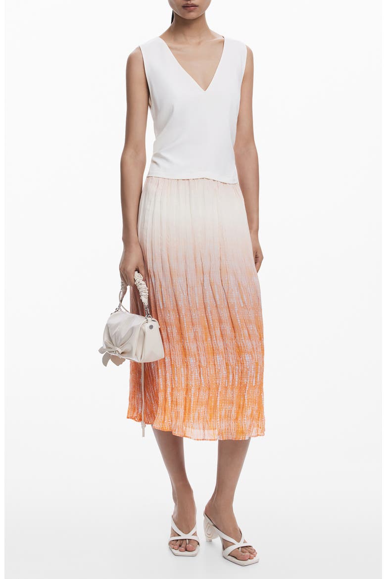 Sleeveless Maxi Dress, Main, color, ORANGE