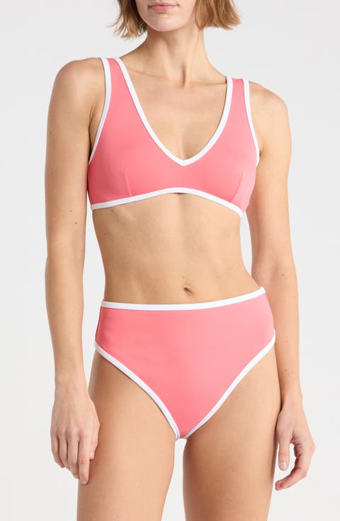 Compression Deep V Bikini Top