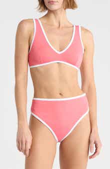 Compression Deep V Bikini Top