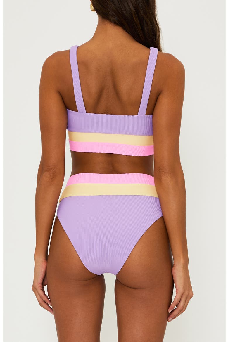 Mackenzie Colorblock Bikini Top, Alternate, color, SUBLIME