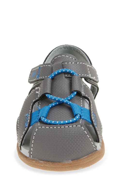 See Kai Run Kids' Callan Sandal In Gray