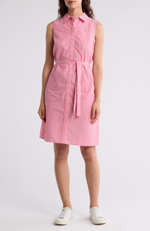 Sleeveless Shirtdress