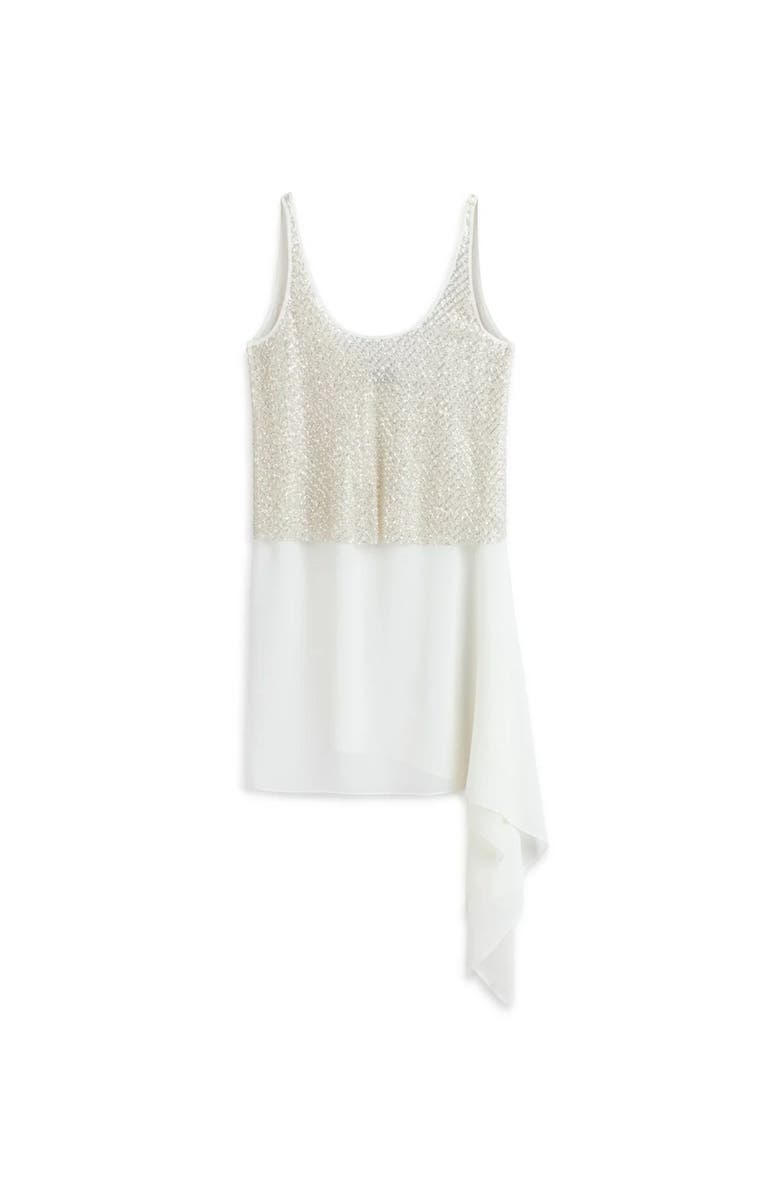 Nocturne Open Back Crystal Stone Detailed Blouse, Alternate, color, 