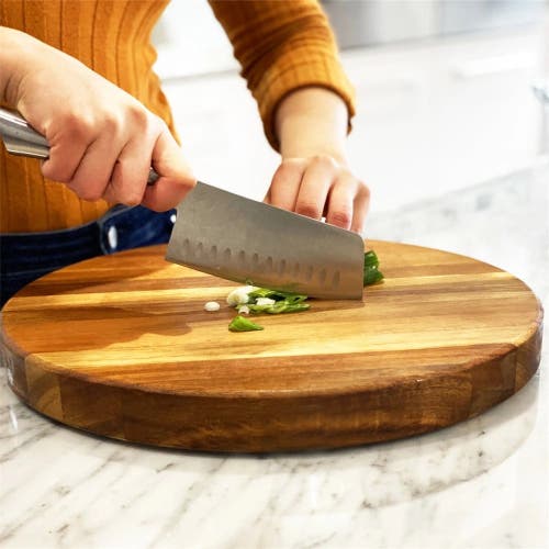Cuisine::pro ® Damashiro 4.5in Mini Santoku & Cleaver Set In Silver