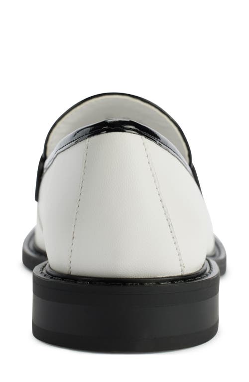Karl Lagerfeld Rylyn Ii Loafer In Bright White/black
