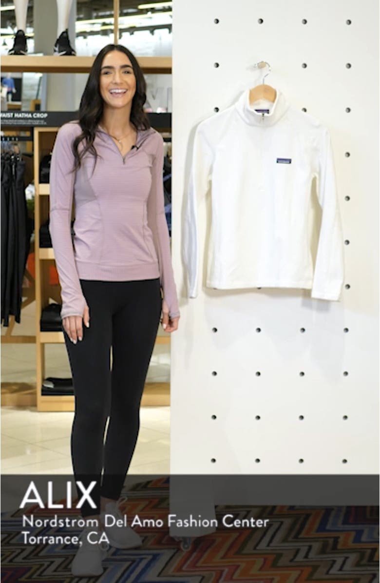 Micro D<sup>®</sup> Quarter-Zip Fleece Pullover, sales video thumbnail