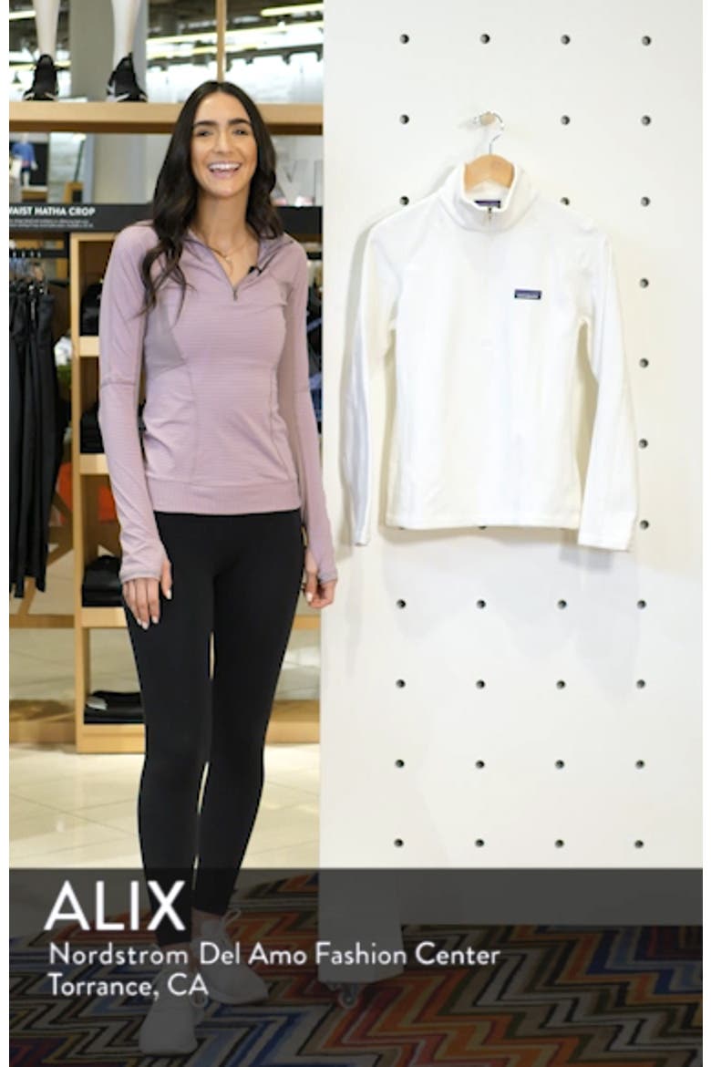 Micro D® Quarter-Zip Fleece Pullover video