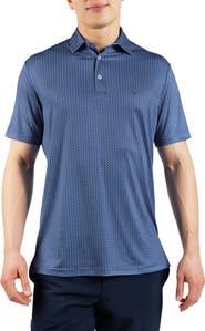 TailorByrd Golf Tees Print Performance Polo