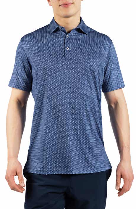 TailorByrd Golf Tees Print Performance Polo