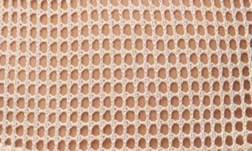 Jluxlabel Cascade Open Stitch Miniskirt In Neutral