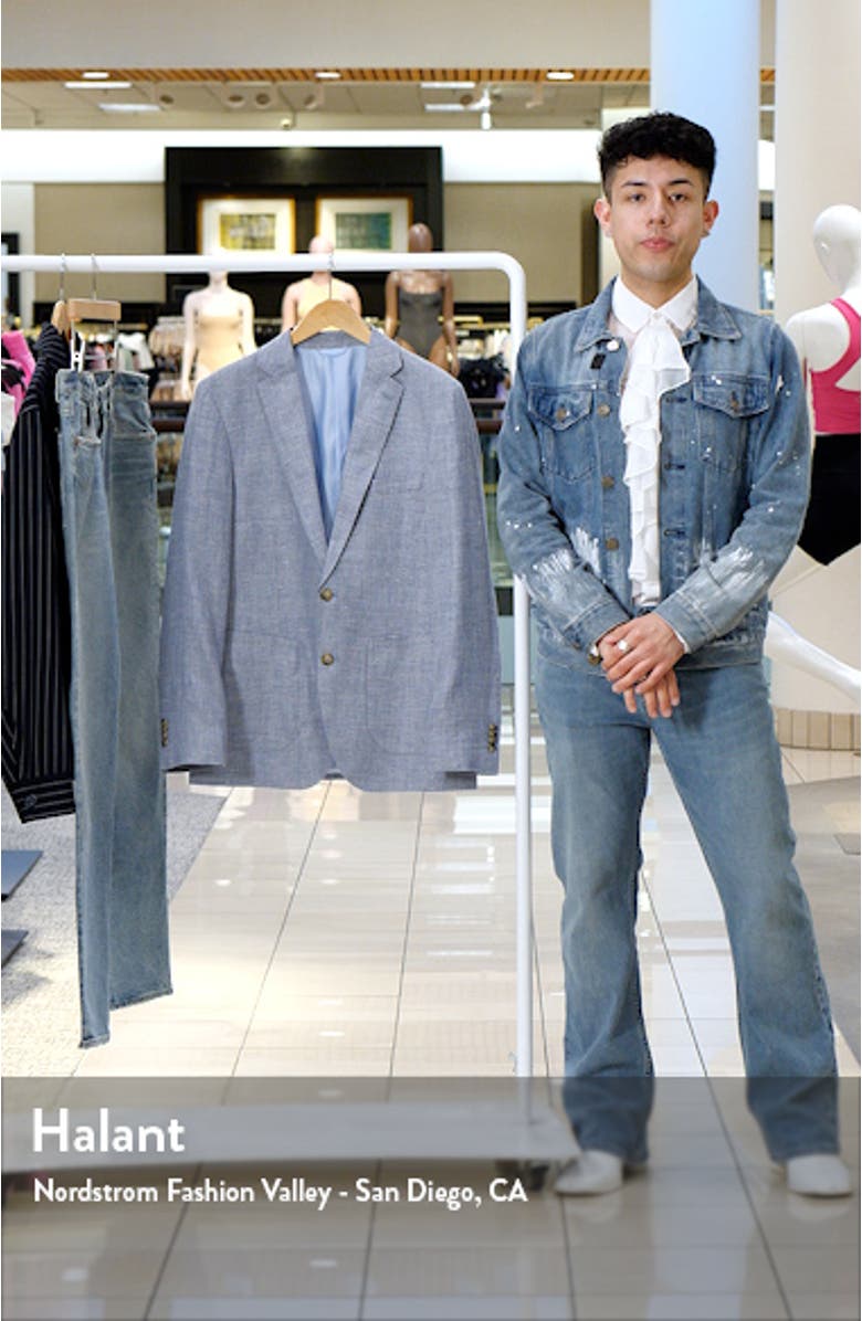 The Cascades Slub Linen & Wool Sport Coat, sales video thumbnail