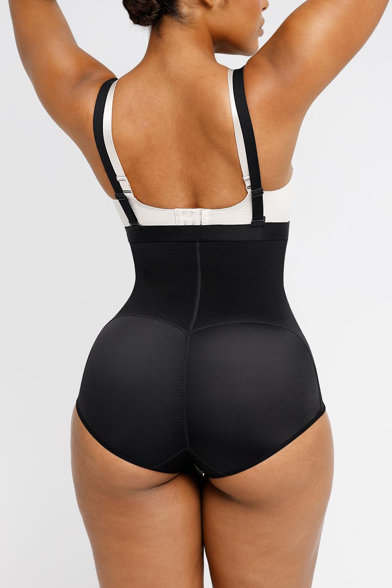 AirSlim® High-Waisted Shaping Brief, Alternate, color, Jet Black