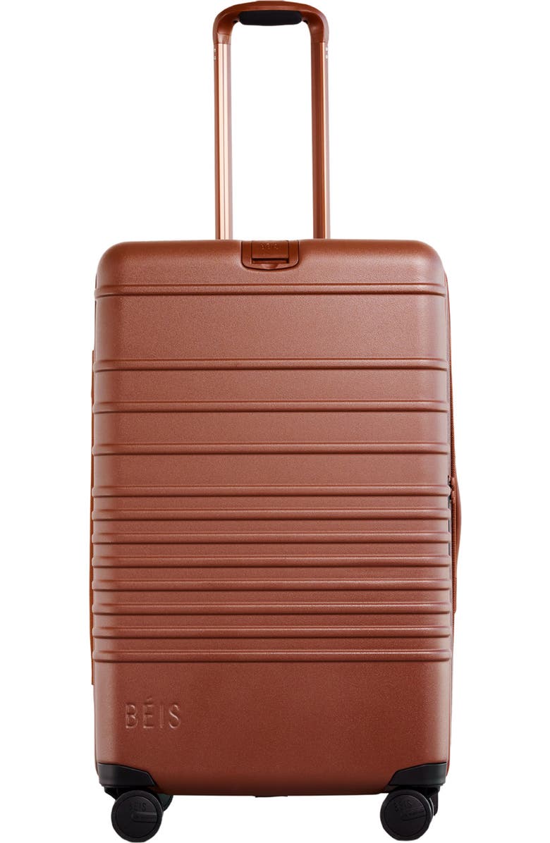 Béis The 26-Inch Check-In Roller, Main, color, Maple