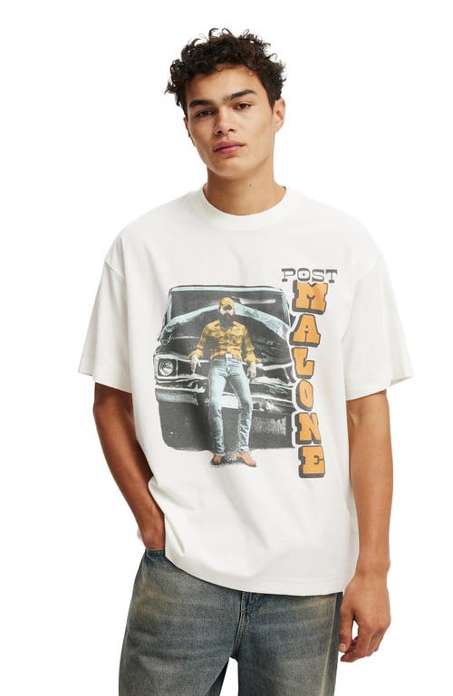 Cotton On Box Fit Premium Music T-shirt