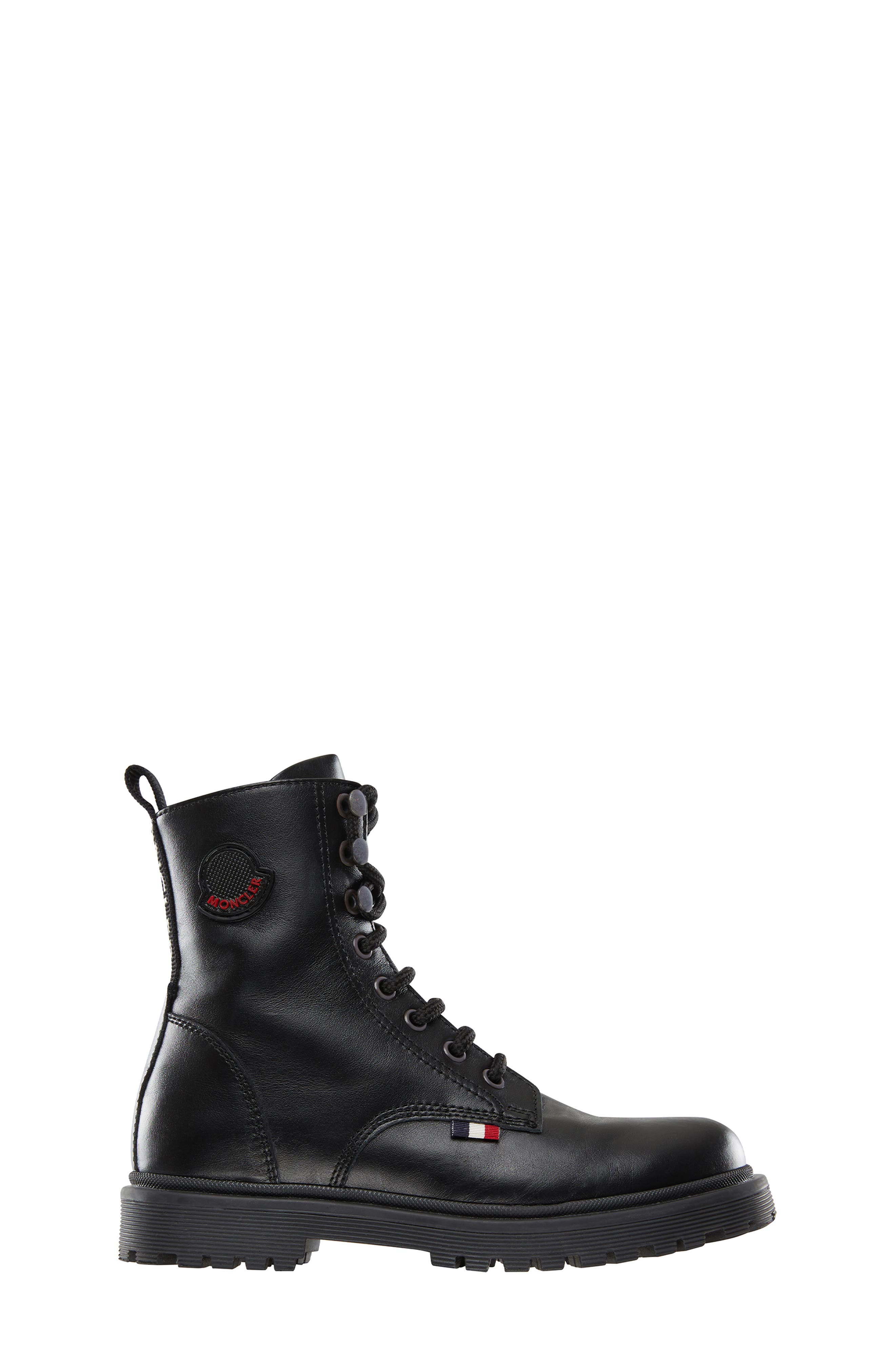 Mercurious Water Repellent Combat Boot, Main, color, BLACK
