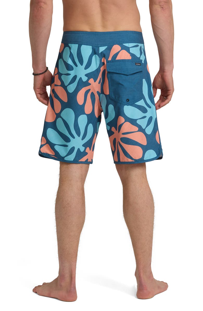 Quiksilver Sol Tiles 19" Board Shorts, Alternate, color, Dark Denim